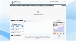 Desktop Screenshot of crudeoiltrade.com